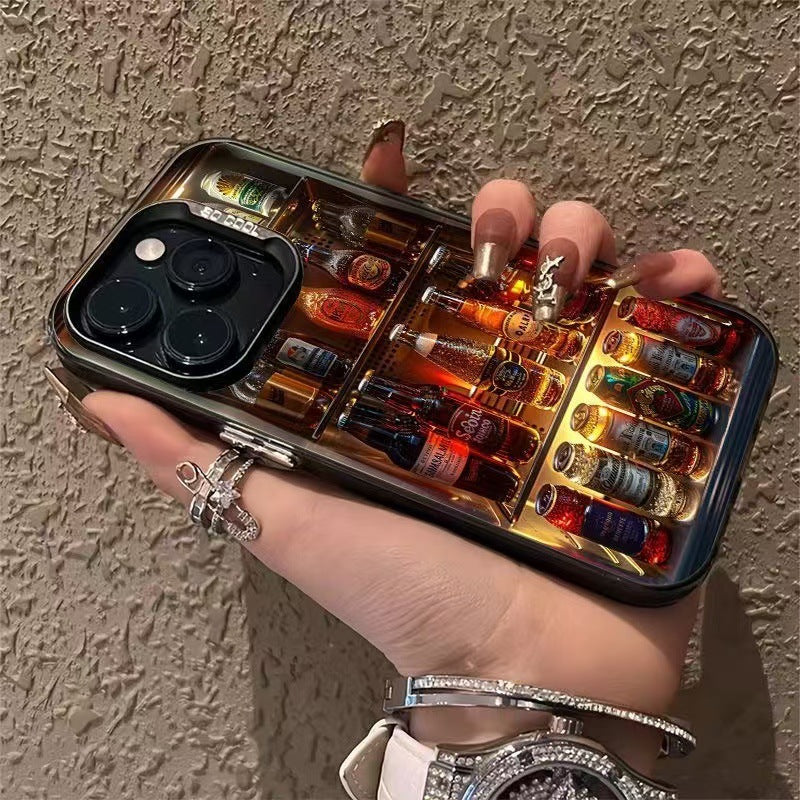 Refrigerator Beer Compatible Apple 15 Pro Max Phone Case iPhone 16 Pro New 14 Pro Premium 17 Trendy