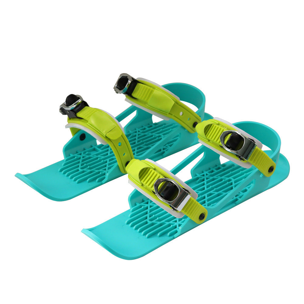 Outdoor Snow Mini Short Snowboard Ski Shoes Snowboard Winter Travel Portable Ice Skates Snow Boots