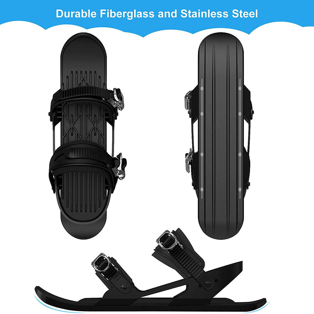 Outdoor Snow Mini Short Snowboard Ski Shoes Snowboard Winter Travel Portable Ice Skates Snow Boots