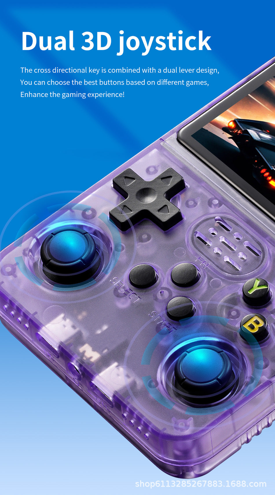 1G Running Cross-Border New R36S Open Source Handheld Game Console Retro GBA Arcade Classic FC Arcade Portable PSP