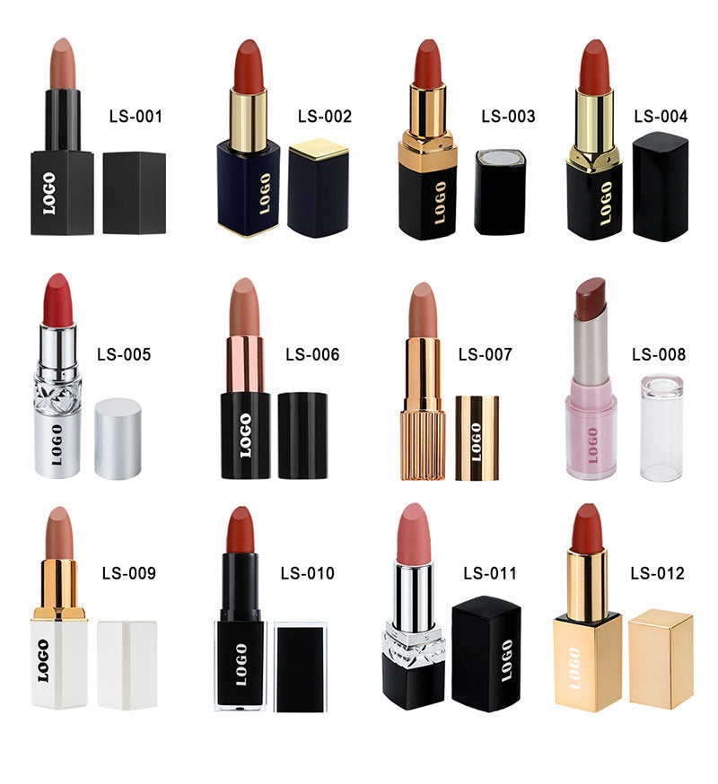 Cross-Border Cosmetics Beauty One Lipstick Protection Nonstick Cup Does Not Fade No Stain on Cup Does Not Fade Matte Finish Lipstick