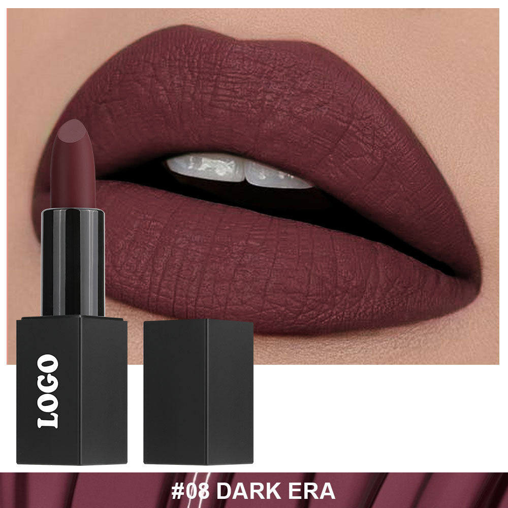 Cross-Border Cosmetics Beauty One Lipstick Protection Nonstick Cup Does Not Fade No Stain on Cup Does Not Fade Matte Finish Lipstick