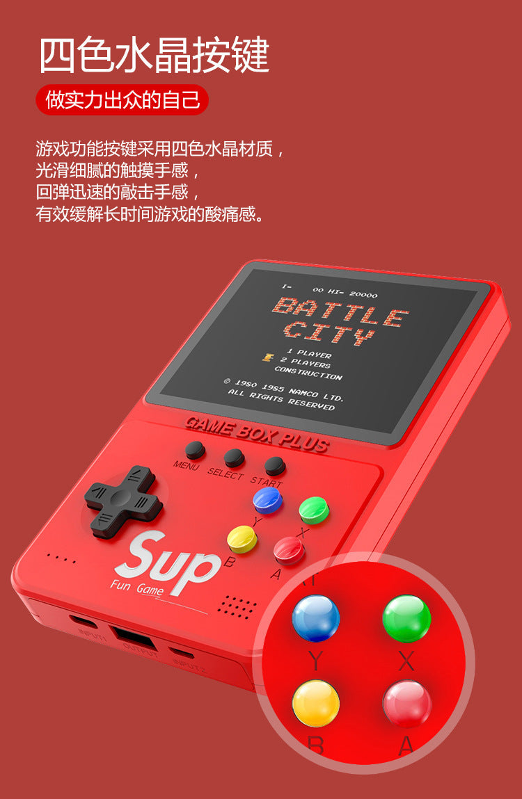 500 Games Console Power Bank 2-in-1 D31 Handheld SUP Game Console Childhood Nostalgia Mobile Power Supply Cross-Border