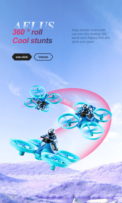 Cross-Mirror Sea-Land-Air 3-in-1 Remote Control Airplane Children's Helicopter Stunt Car Boys Quadcopter Toy