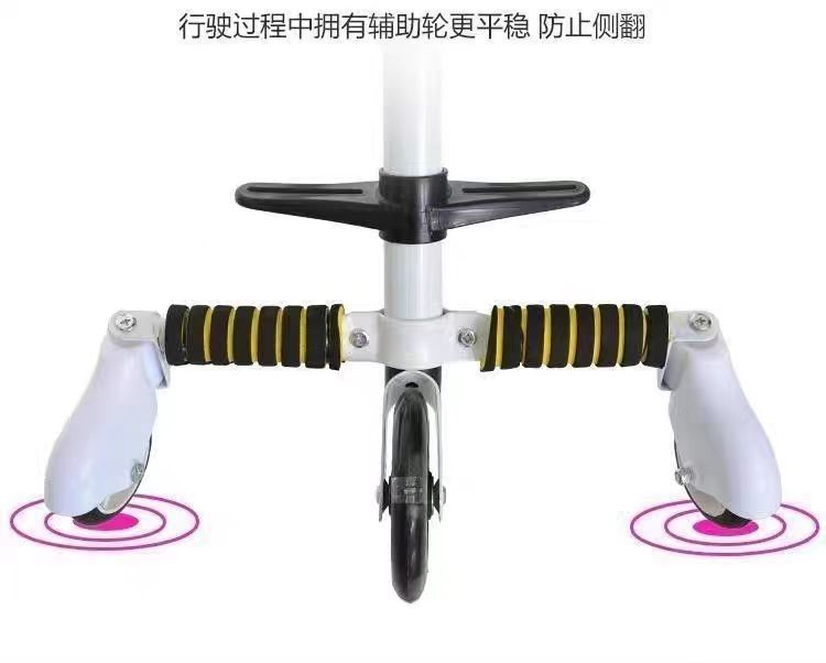 Children's Stroller 3/5 Wheel Lightweight One-Click Folding Travel Stroller for 1-5 Years Old