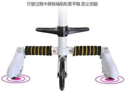 Children's Stroller 3/5 Wheel Lightweight One-Click Folding Travel Stroller for 1-5 Years Old