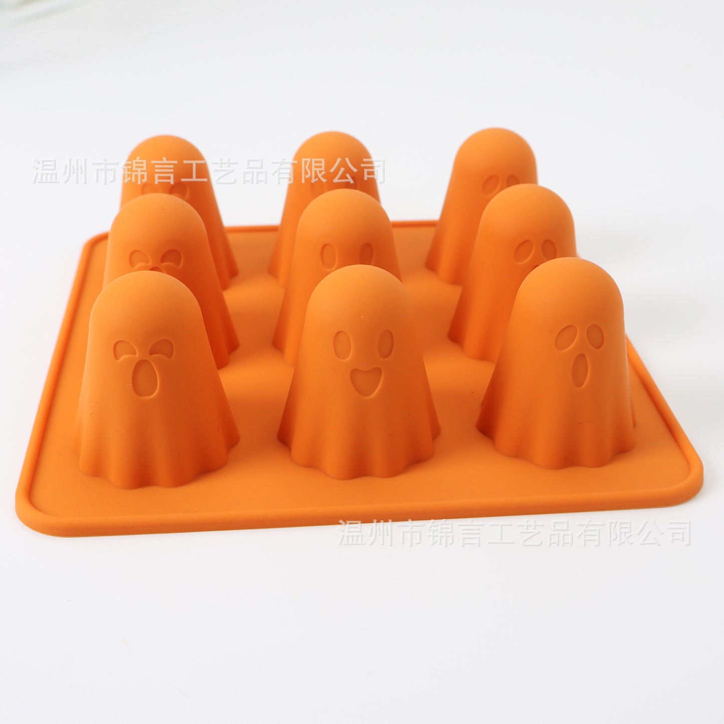 Amazon Ghost Silicone Mold 9 Grid Ghost Chocolate Silicone Mold Halloween Silicone Mold
