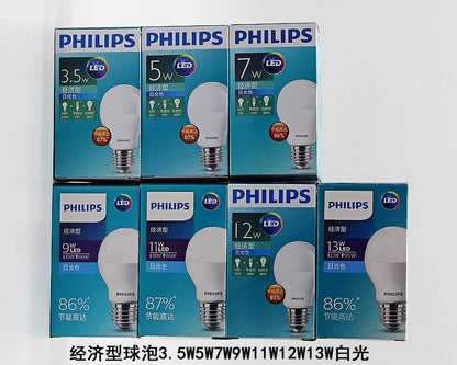 Philips LED Bulb E27 E14 Screw Base Energy-Saving Lamp 3W 5W 7W 8W 9W 10W 5W 13W 18W Light Source