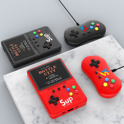 500 Games Console Power Bank 2-in-1 D31 Handheld SUP Game Console Childhood Nostalgia Mobile Power Supply Cross-Border