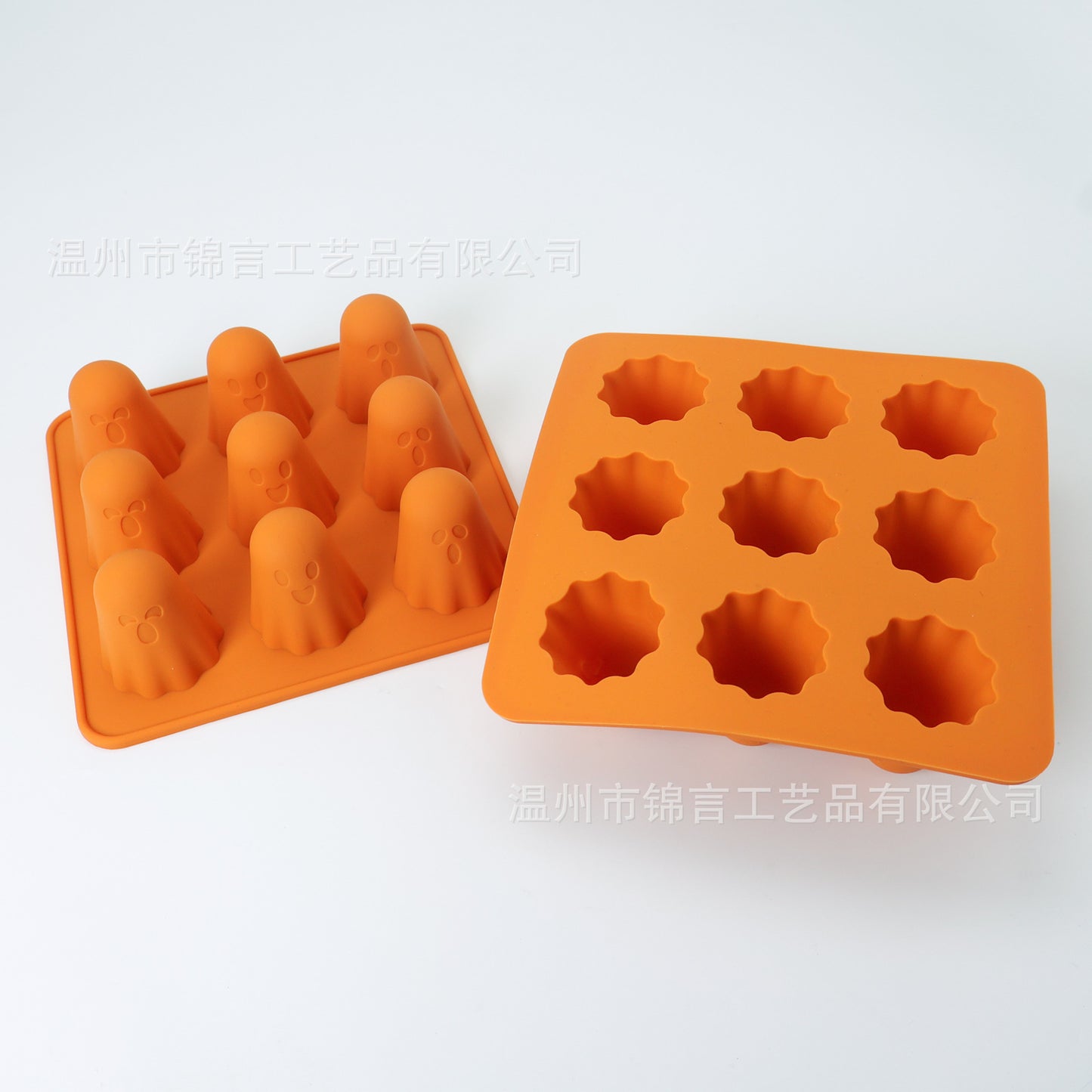 Amazon Ghost Silicone Mold 9 Grid Ghost Chocolate Silicone Mold Halloween Silicone Mold