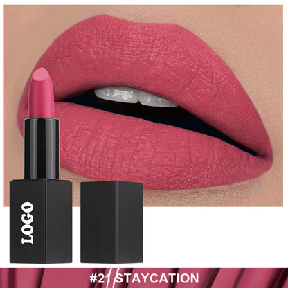 Cross-Border Cosmetics Beauty One Lipstick Protection Nonstick Cup Does Not Fade No Stain on Cup Does Not Fade Matte Finish Lipstick