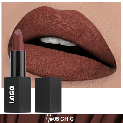 Cross-Border Cosmetics Beauty One Lipstick Protection Nonstick Cup Does Not Fade No Stain on Cup Does Not Fade Matte Finish Lipstick