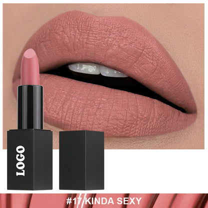 Cross-Border Cosmetics Beauty One Lipstick Protection Nonstick Cup Does Not Fade No Stain on Cup Does Not Fade Matte Finish Lipstick