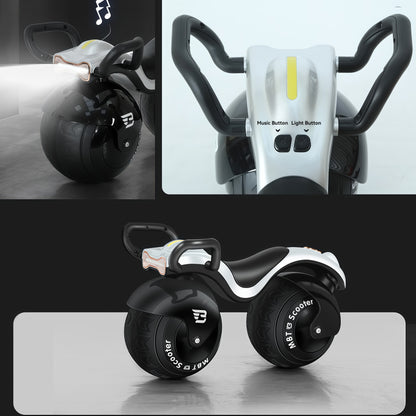 okvlog Super Velio Infant Ride On Balance Bike for 1 Year oldsSafe-Drift Baby's First  infant balance bike: Musical Balance Bike w/Parent Assist Handle | baby push bike | Sensory Lights & Music | Developmental sensory ride on toy