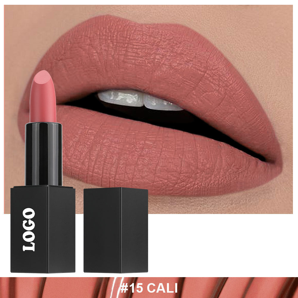 Cross-Border Cosmetics Beauty One Lipstick Protection Nonstick Cup Does Not Fade No Stain on Cup Does Not Fade Matte Finish Lipstick