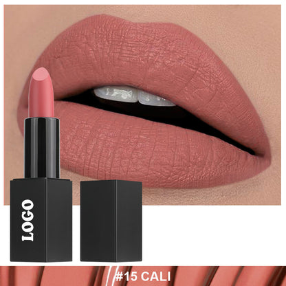 Cross-Border Cosmetics Beauty One Lipstick Protection Nonstick Cup Does Not Fade No Stain on Cup Does Not Fade Matte Finish Lipstick