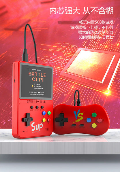 500 Games Console Power Bank 2-in-1 D31 Handheld SUP Game Console Childhood Nostalgia Mobile Power Supply Cross-Border