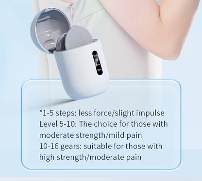 Cross-Border Remote-Controlled Portable Rechargeable Pocket Massage Patch Pulse Neck Massager Back Waist Leg Mini Massager