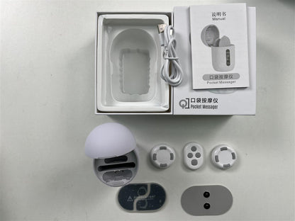 Cross-Border Remote-Controlled Portable Rechargeable Pocket Massage Patch Pulse Neck Massager Back Waist Leg Mini Massager