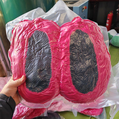 Cartoon Bear Cotton Shoes Warm Cute Teddy Bear Slippers Oversized Indoor Home Shoes Winter Plush Fluffy Slippers Cross-Border