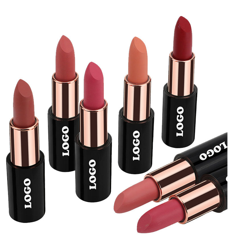 Cross-Border Cosmetics Beauty One Lipstick Protection Nonstick Cup Does Not Fade No Stain on Cup Does Not Fade Matte Finish Lipstick