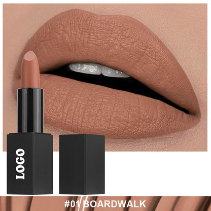 Cross-Border Cosmetics Beauty One Lipstick Protection Nonstick Cup Does Not Fade No Stain on Cup Does Not Fade Matte Finish Lipstick