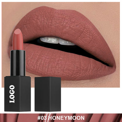 Cross-Border Cosmetics Beauty One Lipstick Protection Nonstick Cup Does Not Fade No Stain on Cup Does Not Fade Matte Finish Lipstick