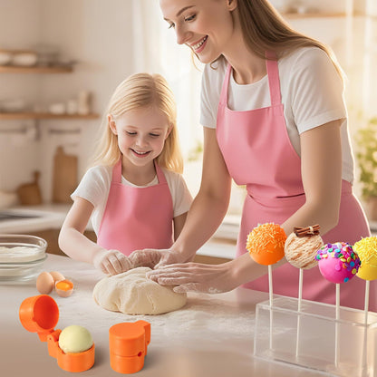 Amazon New Product Round Cake Pop Mold Shapes Press Set Round Heart Ring Shape