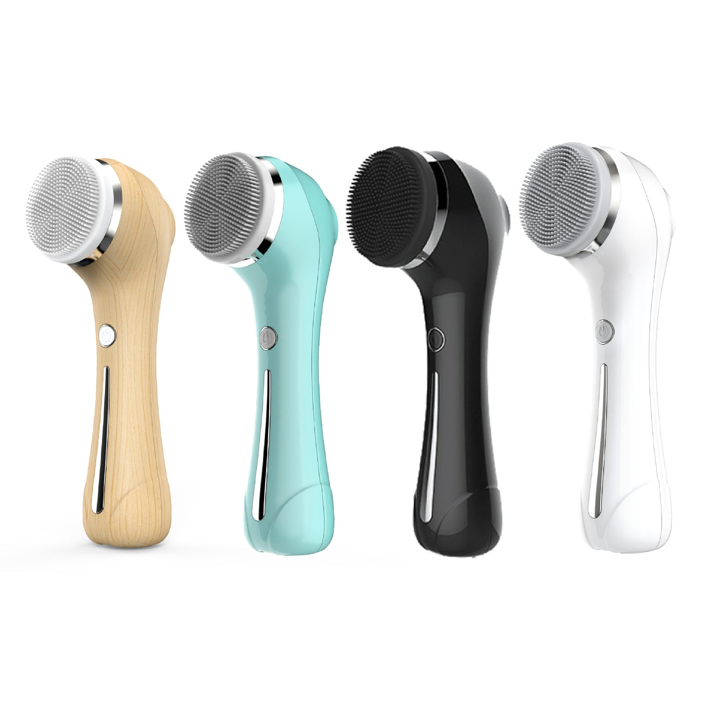 Cross-Border Electric Facial Cleanser Pore Cleaner Blackhead Remover Exfoliating Face Brush EMS Hot Compress Beauty Device Manufacturer