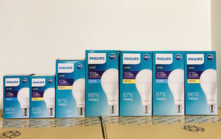 Philips LED Bulb E27 E14 Screw Base Energy-Saving Lamp 3W 5W 7W 8W 9W 10W 5W 13W 18W Light Source