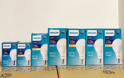 Philips LED Bulb E27 E14 Screw Base Energy-Saving Lamp 3W 5W 7W 8W 9W 10W 5W 13W 18W Light Source
