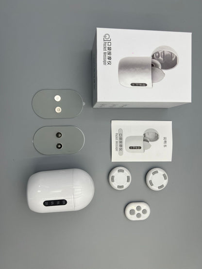 Cross-Border Remote-Controlled Portable Rechargeable Pocket Massage Patch Pulse Neck Massager Back Waist Leg Mini Massager