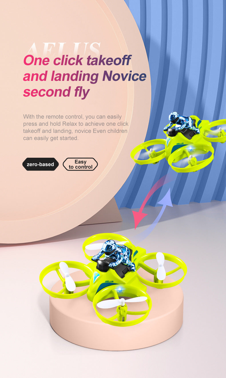 Cross-Mirror Sea-Land-Air 3-in-1 Remote Control Airplane Children's Helicopter Stunt Car Boys Quadcopter Toy